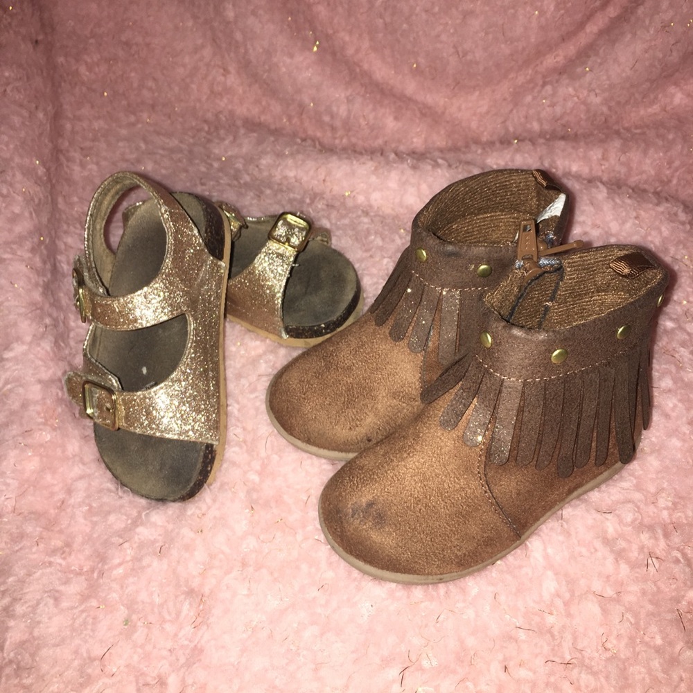Toddler size 5 boots and sandals